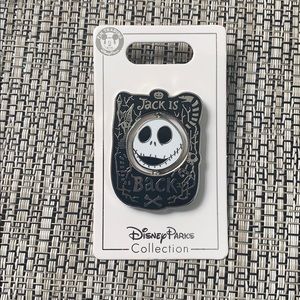 Disney Jack Skellington Reversible Face Pin